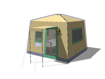 帐篷 (93)SU模型