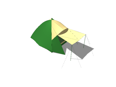 帐篷 (11)SU模型