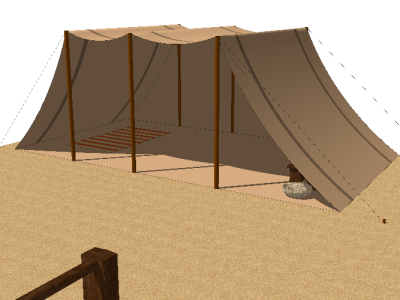 帐篷 (52)SU模型