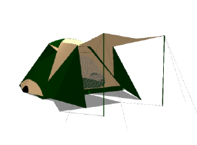 帐篷 (74)SU模型