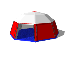 帐篷 (8)SU模型