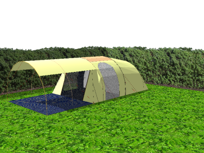 帐篷 (7)SU模型