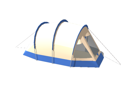 帐篷 (75)SU模型