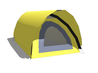 帐篷 (43)SU模型