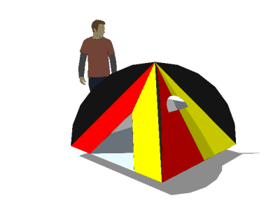 帐篷 (96)SU模型