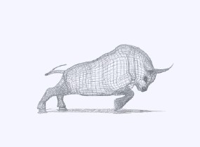 牛雕塑 (1)SU模型