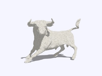 牛雕塑 (21)SU模型