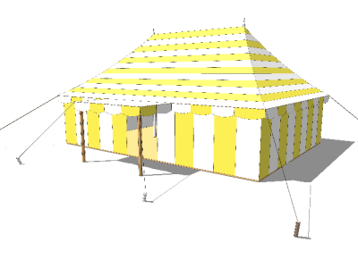 帐篷 (48)SU模型