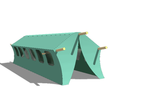 帐篷 (15)SU模型