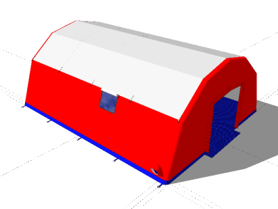 帐篷 (57)SU模型