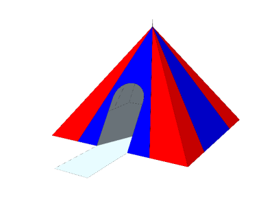 帐篷 (98)SU模型