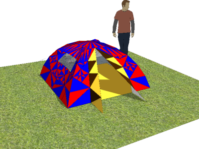 帐篷 (103)SU模型