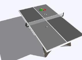 乒乓球桌 SU模型