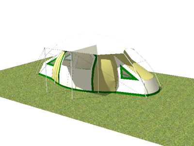 帐篷 (39)SU模型