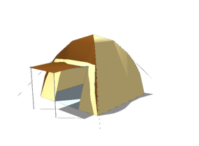 帐篷 (13)SU模型