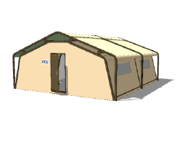 帐篷 (47)SU模型