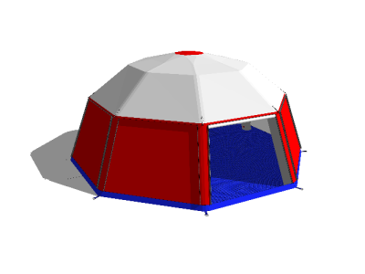 帐篷 (41)SU模型