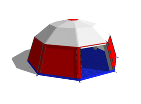 帐篷 (41)SU模型