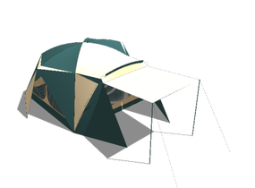 帐篷 (10)SU模型