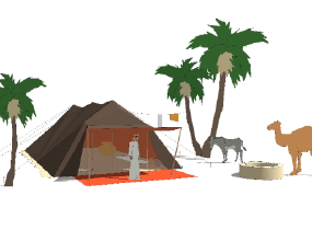 帐篷 (3)SU模型