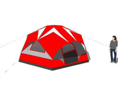 帐篷 (65)SU模型