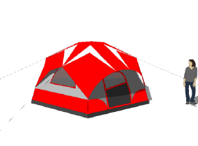 帐篷 (65)SU模型