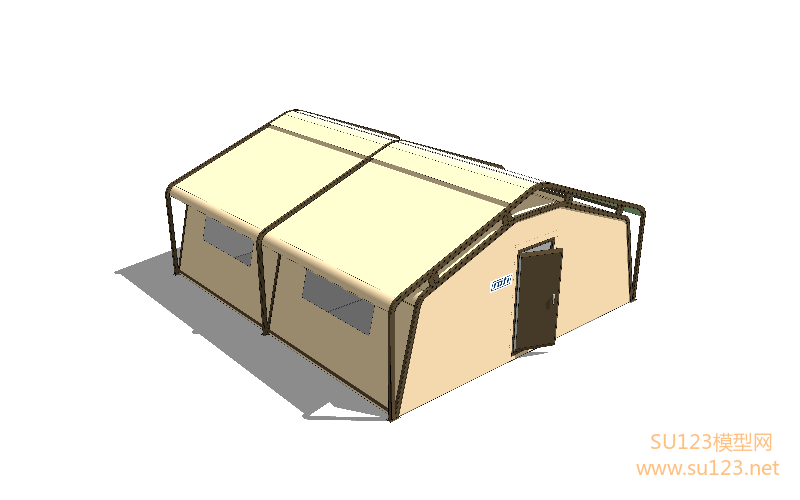 帐篷 (5)SU模型