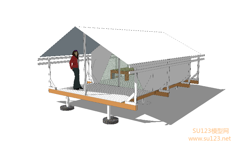 帐篷 (49)SU模型