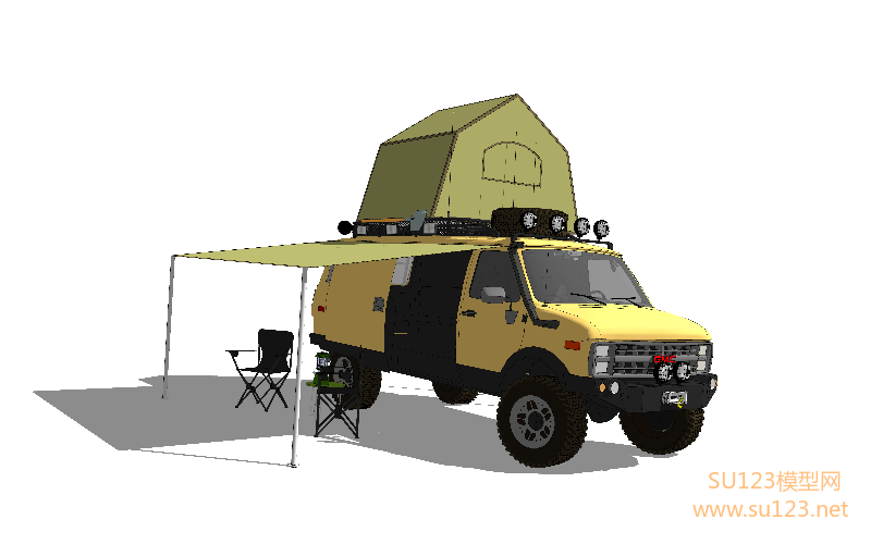 帐篷 (86)SU模型