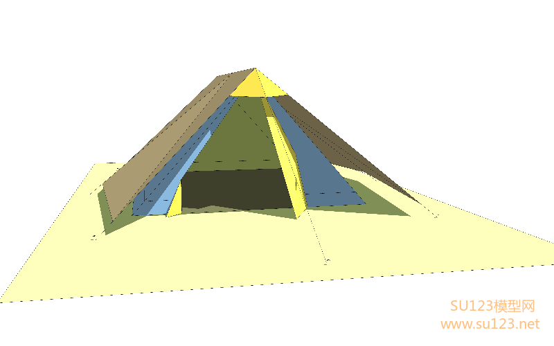 帐篷 (55)SU模型