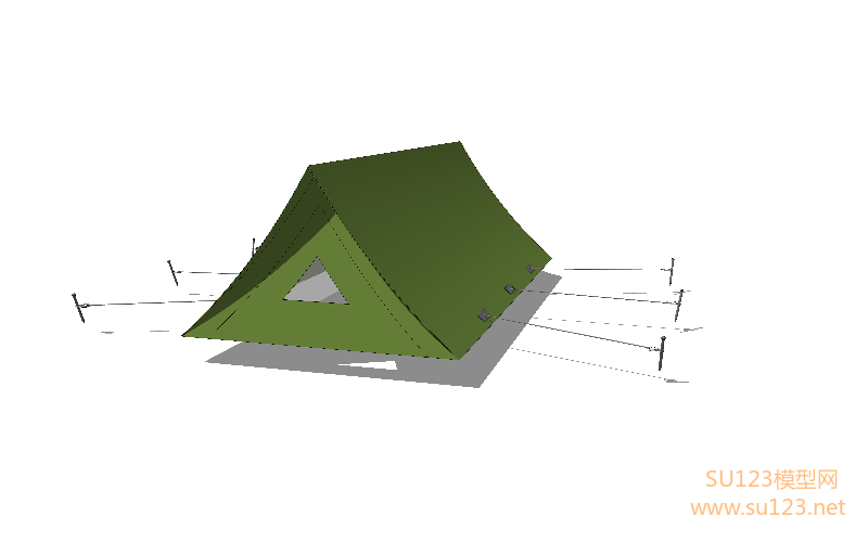 帐篷 (23)SU模型