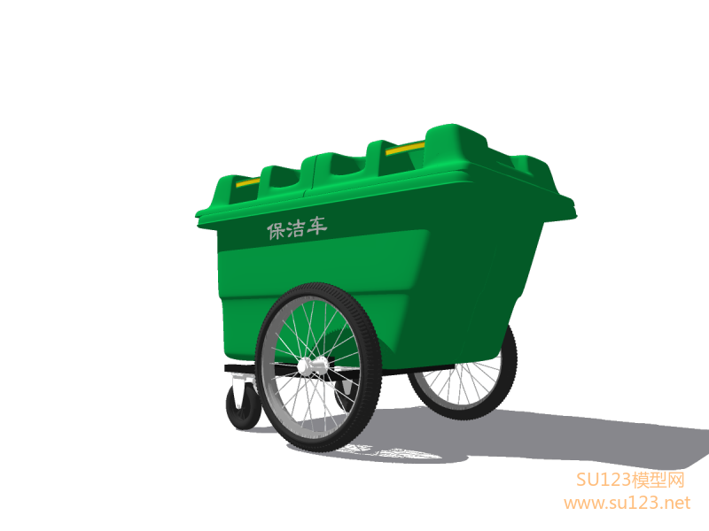 垃圾桶 (14)SU模型
