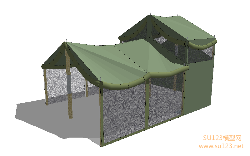 帐篷 (44)SU模型