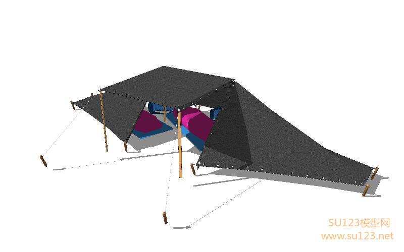 帐篷 (61)SU模型