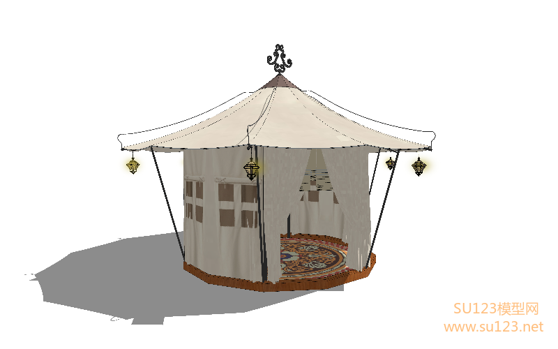 帐篷 (46)SU模型