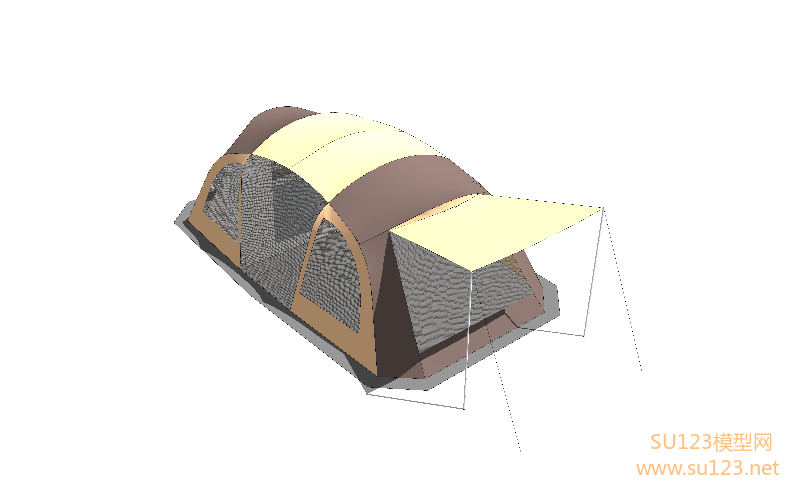 帐篷 (87)SU模型