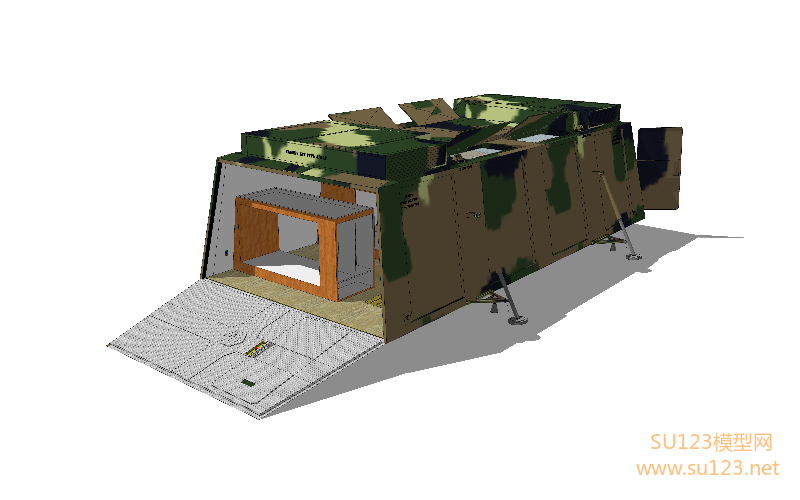 帐篷 (2)SU模型