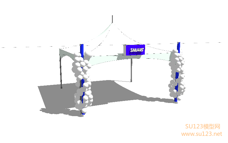帐篷 (102)SU模型