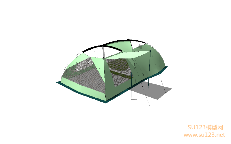 帐篷 (20)SU模型