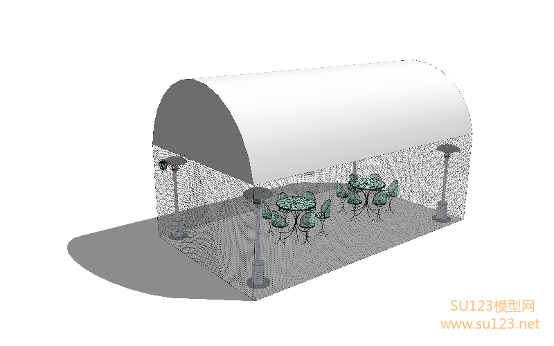 帐篷 (111)SU模型