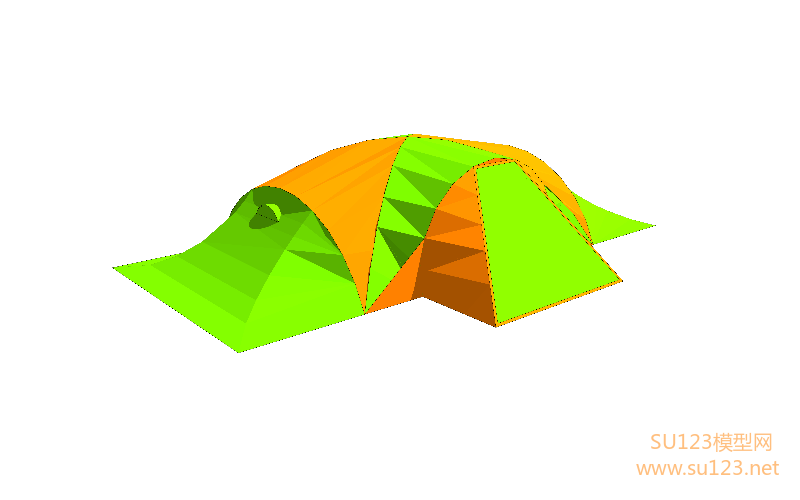 帐篷 (97)SU模型
