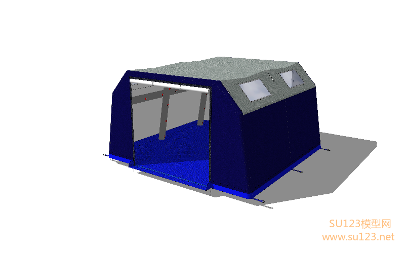 帐篷 (106)SU模型