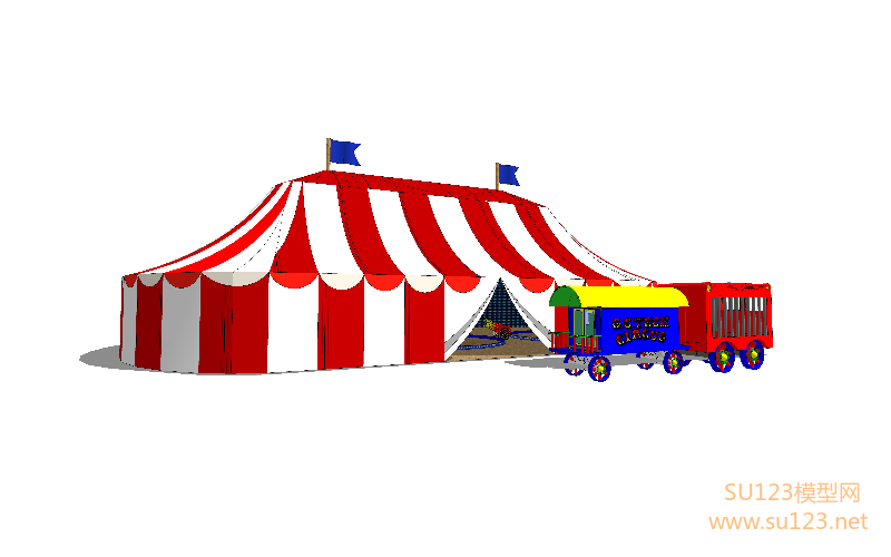 帐篷 (70)SU模型